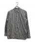 COMME des GARCONS SHIRT（コムデギャルソンシャツ）の古着「FOREVER ギンガムチェックシャツ」｜ブラック×ホワイト