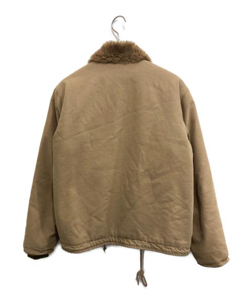 NAVY DEPARTMENT（ネイビーデパートメント）NAVY DEPARTMENT (ネイビーデパートメント) N-1デッキジャケット カーキ サイズ:38の古着・服飾アイテム