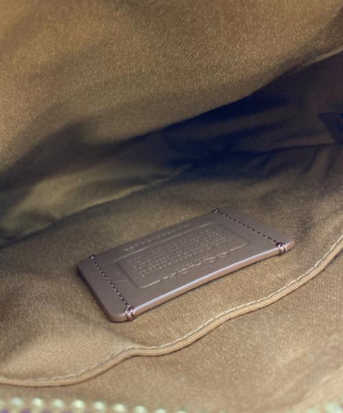 COACH（コーチ）COACH (コーチ) サリバン クロスボディ‐/ ショルダーバッグ ワインレッドの古着・服飾アイテム
