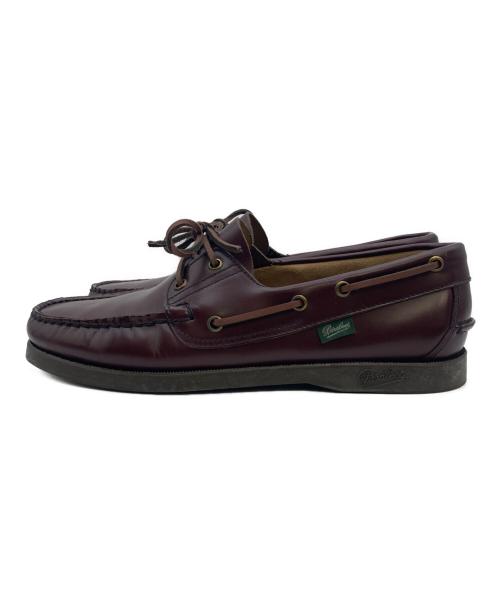 PARABOOT（パラブーツ）PARABOOT (パラブーツ) BARTH/デッキシューズ ブラウン サイズ:7 1/2の古着・服飾アイテム