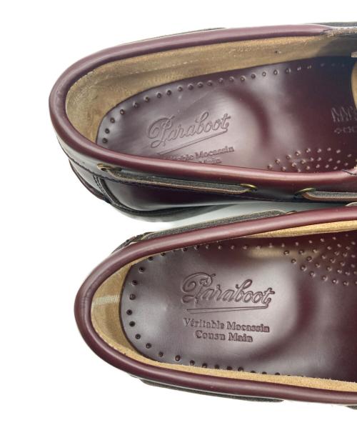 PARABOOT（パラブーツ）PARABOOT (パラブーツ) BARTH/デッキシューズ ブラウン サイズ:7 1/2の古着・服飾アイテム
