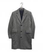 PAUL SMITHポールスミス）の古着「カシミヤ チェスターコート」｜グレー
