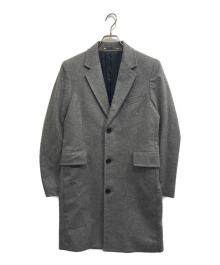 PAUL SMITH（ポールスミス）の古着「カシミヤ チェスターコート」｜グレー