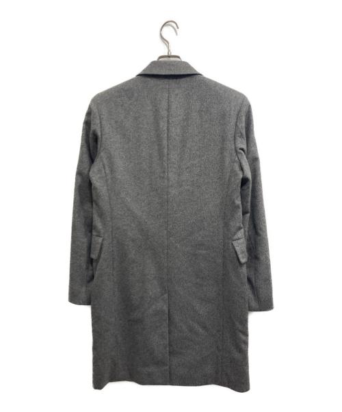 PAUL SMITH（ポールスミス）PAUL SMITH (ポールスミス) カシミヤ チェスターコート グレー サイズ:Sの古着・服飾アイテム