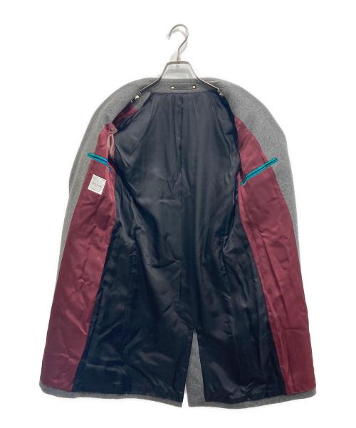 PAUL SMITH（ポールスミス）PAUL SMITH (ポールスミス) カシミヤ チェスターコート グレー サイズ:Sの古着・服飾アイテム