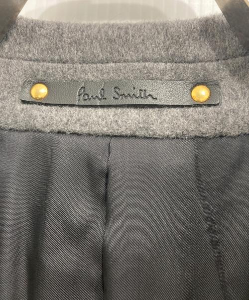 PAUL SMITH（ポールスミス）PAUL SMITH (ポールスミス) カシミヤ チェスターコート グレー サイズ:Sの古着・服飾アイテム
