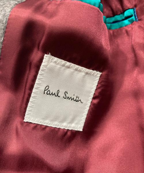PAUL SMITH（ポールスミス）PAUL SMITH (ポールスミス) カシミヤ チェスターコート グレー サイズ:Sの古着・服飾アイテム