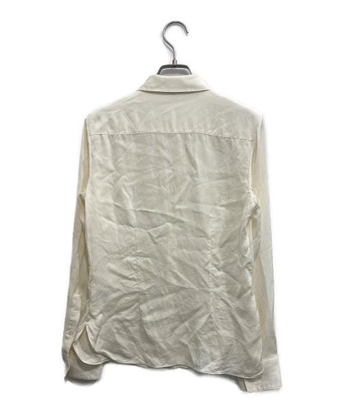 theory（セオリー）theory (セオリー) シルククラシックフィットシャツ Modern Georgette ホワイト サイズ:Sの古着・服飾アイテム