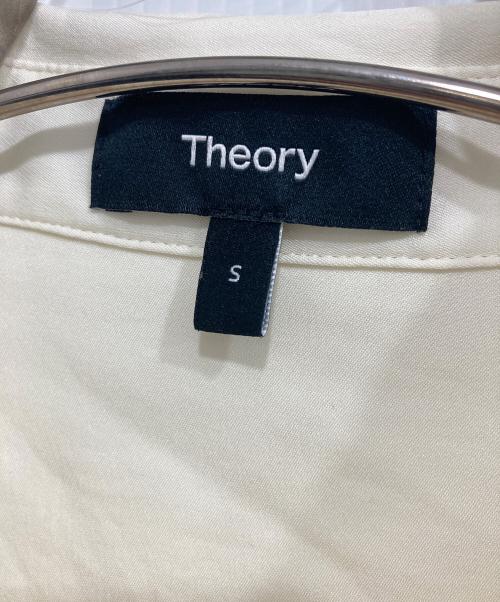 theory（セオリー）theory (セオリー) シルククラシックフィットシャツ Modern Georgette ホワイト サイズ:Sの古着・服飾アイテム