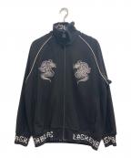 BlackEyePatchブラックアイパッチ）の古着「Dragon Jersey Track Jacket」｜ブラック