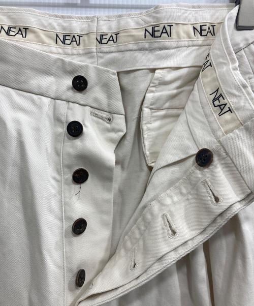 NEAT（ニート）NEAT (ニート) NEAT Chino/チノ トラウザー アイボリー サイズ:42の古着・服飾アイテム