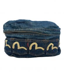 EVISU（エヴィス）の古着「5ポケット デニムウエストポーチ/5連カモメ デニムウエストポーチ」｜インディゴ