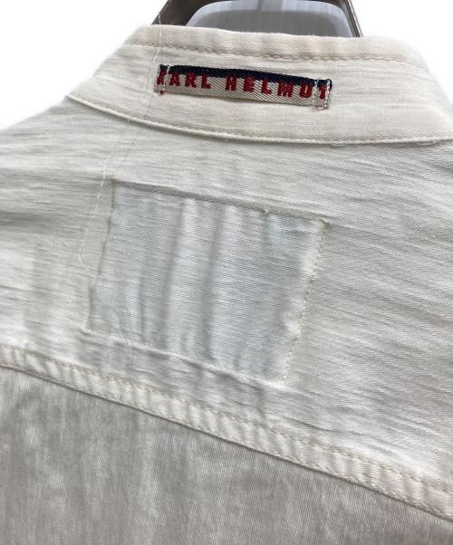 KARL HELMUT（カールヘルム）KARL HELMUT (カールヘルム) ワッペンジャケット ホワイト サイズ:Mの古着・服飾アイテム