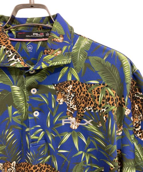 RLX RALPH LAUREN（アールエルエックスラルフローレン）RLX RALPH LAUREN (アールエルエックスラルフローレン) ポロシャツ ブルー サイズ:Sの古着・服飾アイテム