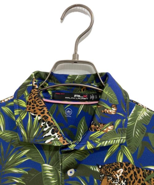 RLX RALPH LAUREN（アールエルエックスラルフローレン）RLX RALPH LAUREN (アールエルエックスラルフローレン) ポロシャツ ブルー サイズ:Sの古着・服飾アイテム