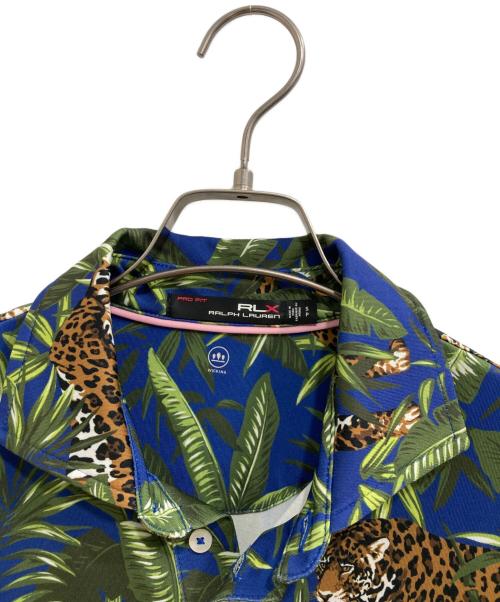 RLX RALPH LAUREN（アールエルエックスラルフローレン）RLX RALPH LAUREN (アールエルエックスラルフローレン) ポロシャツ ブルー サイズ:Sの古着・服飾アイテム