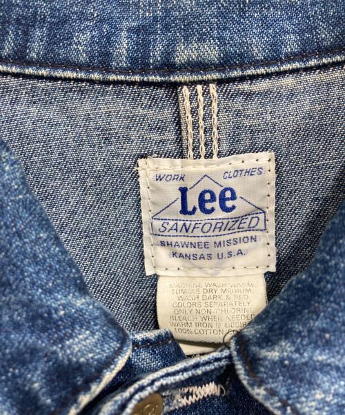 LEE（リー）LEE (リー) カバーオール インディゴ サイズ:MEDIUMの古着・服飾アイテム