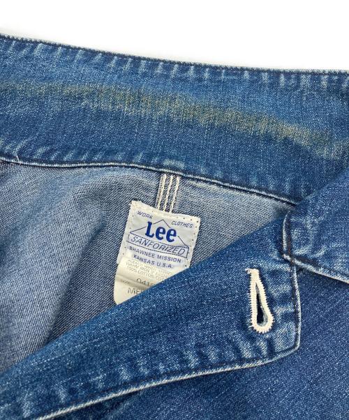LEE（リー）LEE (リー) カバーオール インディゴ サイズ:MEDIUMの古着・服飾アイテム