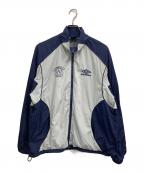 ATOMS×UMBROアトモス×アンブロ）の古着「Track Jacket BLACK」｜グレー×ネイビー