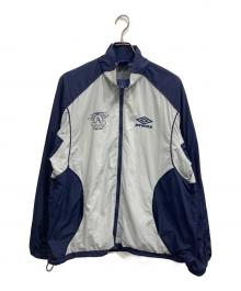 ATOMS×UMBRO（アトモス×アンブロ）の古着「Track Jacket BLACK」｜グレー×ネイビー