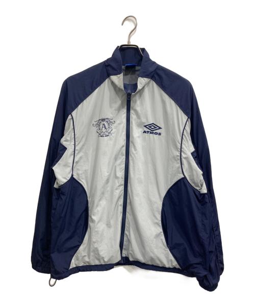 ATOMS（アトモス）ATOMS (アトモス) UMBRO (アンブロ) Track Jacket BLACK グレー×ネイビー サイズ:XLの古着・服飾アイテム