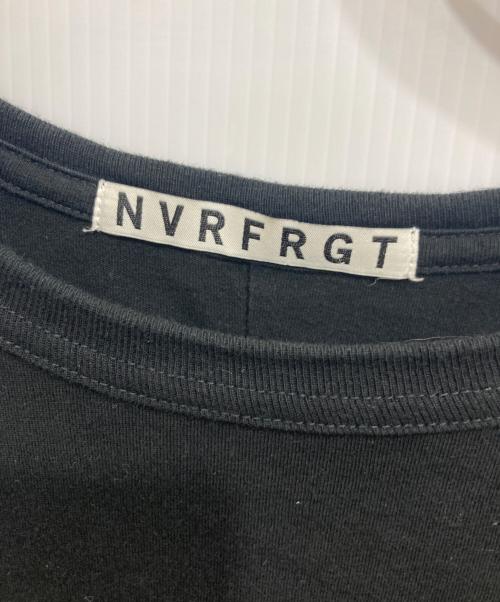 NVRFRGT（ネヴァーフォーゲット）NVRFRGT (ネヴァーフォーゲット) HALF SLEEVE T-SHIRT ブラック サイズ:1の古着・服飾アイテム