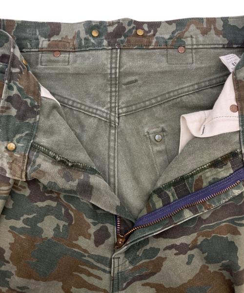 Evisu Jeans（エヴィスジーンズ）Evisu Jeans (エヴィスジーンズ) 初期 牛タグ アーミーボンテージ パンツ グリーン サイズ:33の古着・服飾アイテム