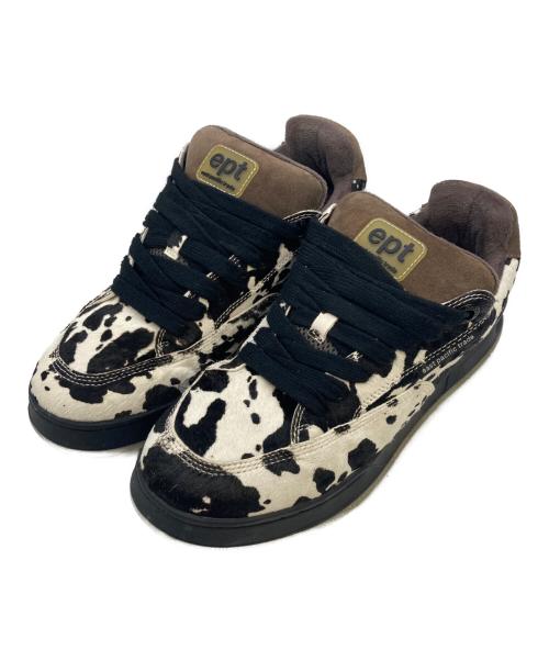ept（イーピーティー）EPT (イーピーティー) FAT スニーカー ホワイト×ブラック サイズ:27cm/US9/UK8/EUR42の古着・服飾アイテム