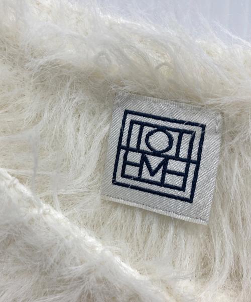 toteme（トーテム）toteme (トーテム) BOXY ALPACA KNIT ホワイト サイズ:Sの古着・服飾アイテム