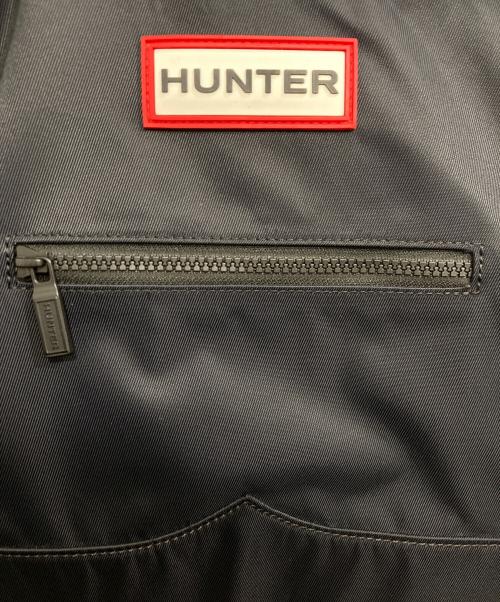 HUNTER（ハンター）HUNTER (ハンター) ナイロン ラージ トップ クリップ トート バッグ ブラックの古着・服飾アイテム