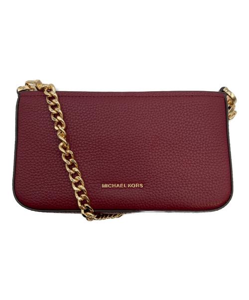 MICHAEL KORS（マイケルコース）MICHAEL KORS (マイケルコース) クロスボディーポシェット ピンク 未使用品の古着・服飾アイテム