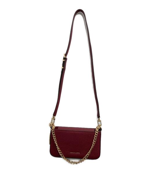 MICHAEL KORS（マイケルコース）MICHAEL KORS (マイケルコース) クロスボディーポシェット ピンク 未使用品の古着・服飾アイテム