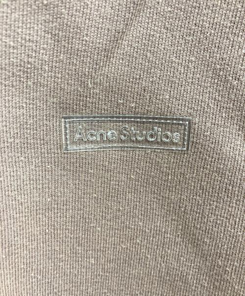 Acne studios（アクネ ストゥディオズ）Acne studios (アクネ ストゥディオズ) ガーメントダイ プルオーバー/Back Logo Patch Hooded SweatShirt ピンク サイズ:メンズ L/レディース XLの古着・服飾アイテム