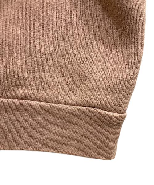 Acne studios（アクネ ストゥディオズ）Acne studios (アクネ ストゥディオズ) ガーメントダイ プルオーバー/Back Logo Patch Hooded SweatShirt ピンク サイズ:メンズ L/レディース XLの古着・服飾アイテム