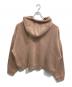 Acne studios (アクネ ストゥディオズ) ガーメントダイ プルオーバー/Back Logo Patch Hooded SweatShirt ピンク サイズ:メンズ L/レディース XL：35000円