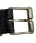 中古・古着 GUCCI (グッチ) レザーベルト ブラック：10000円