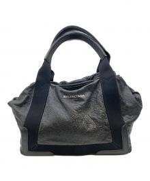 BALENCIAGA（バレンシアガ）の古着「NAVY CABAS」｜ブラック