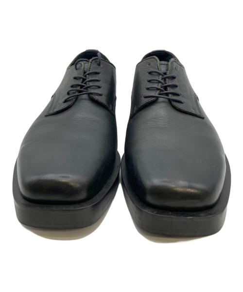 PADRONE（パドローネ）PADRONE (パドローネ) BL SQUARE DERBY SHOES ブラック サイズ:41の古着・服飾アイテム