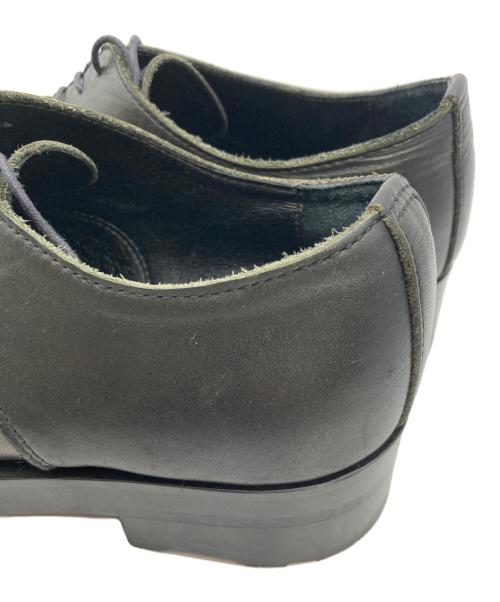 PADRONE（パドローネ）PADRONE (パドローネ) BL SQUARE DERBY SHOES ブラック サイズ:41の古着・服飾アイテム