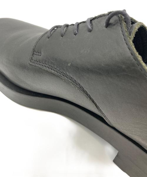 PADRONE（パドローネ）PADRONE (パドローネ) BL SQUARE DERBY SHOES ブラック サイズ:41の古着・服飾アイテム