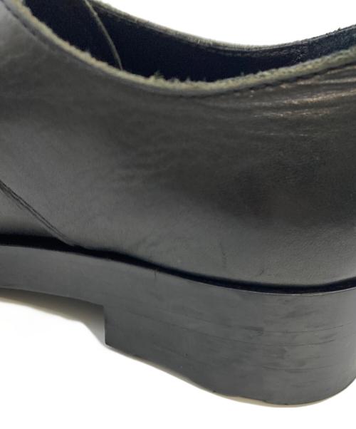 PADRONE（パドローネ）PADRONE (パドローネ) BL SQUARE DERBY SHOES ブラック サイズ:41の古着・服飾アイテム