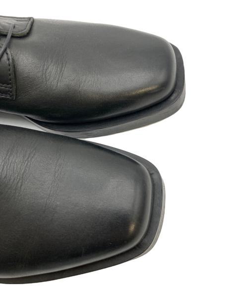PADRONE（パドローネ）PADRONE (パドローネ) BL SQUARE DERBY SHOES ブラック サイズ:41の古着・服飾アイテム