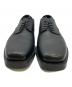 中古・古着 PADRONE (パドローネ) BL SQUARE DERBY SHOES ブラック サイズ:41：10000円