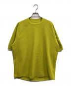 GOLDWINゴールドウイン）の古着「ワッフルライトティーシャツ/WF Light T-shirt」｜グリーン