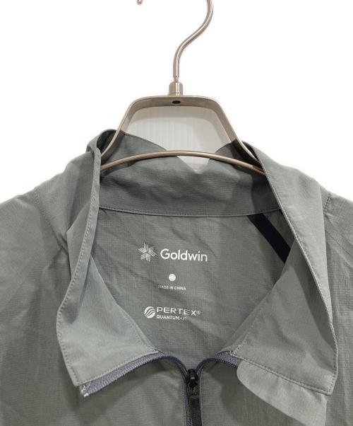 GOLDWIN（ゴールドウイン）GOLDWIN (ゴールドウイン) Zip-up Floating Wind Shell Jacket /ジップアップ フローティング ウインドシェルジャケット グレー サイズ:XLの古着・服飾アイテム