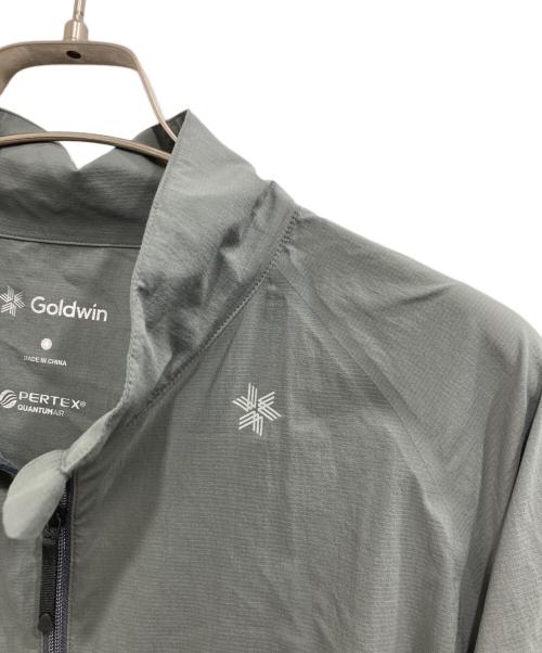 GOLDWIN（ゴールドウイン）GOLDWIN (ゴールドウイン) Zip-up Floating Wind Shell Jacket /ジップアップ フローティング ウインドシェルジャケット グレー サイズ:XLの古着・服飾アイテム