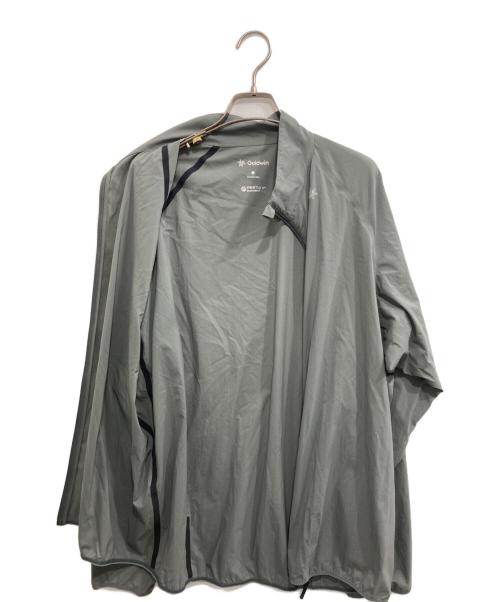 GOLDWIN（ゴールドウイン）GOLDWIN (ゴールドウイン) Zip-up Floating Wind Shell Jacket /ジップアップ フローティング ウインドシェルジャケット グレー サイズ:XLの古着・服飾アイテム