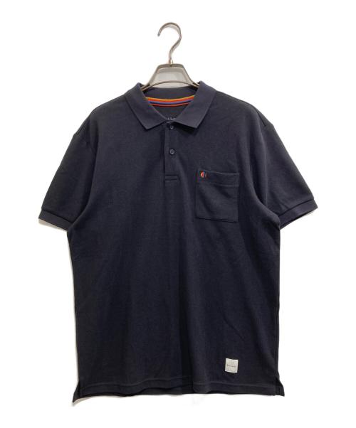 PAUL SMITH（ポールスミス）Paul Smith (ポールスミス) ポロシャツ ブラック サイズ:Lの古着・服飾アイテム