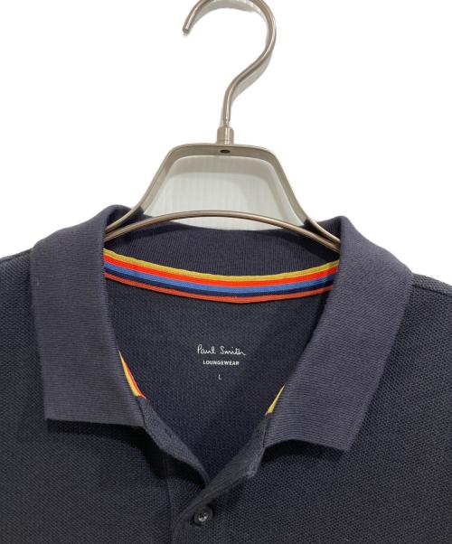 PAUL SMITH（ポールスミス）Paul Smith (ポールスミス) ポロシャツ ブラック サイズ:Lの古着・服飾アイテム