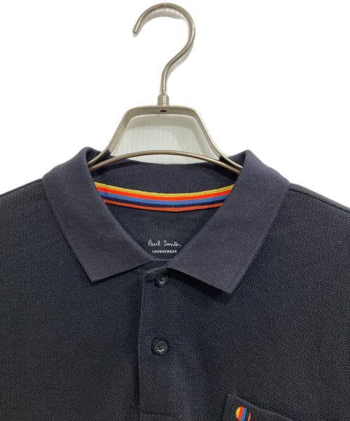 PAUL SMITH（ポールスミス）Paul Smith (ポールスミス) ポロシャツ ブラック サイズ:Lの古着・服飾アイテム